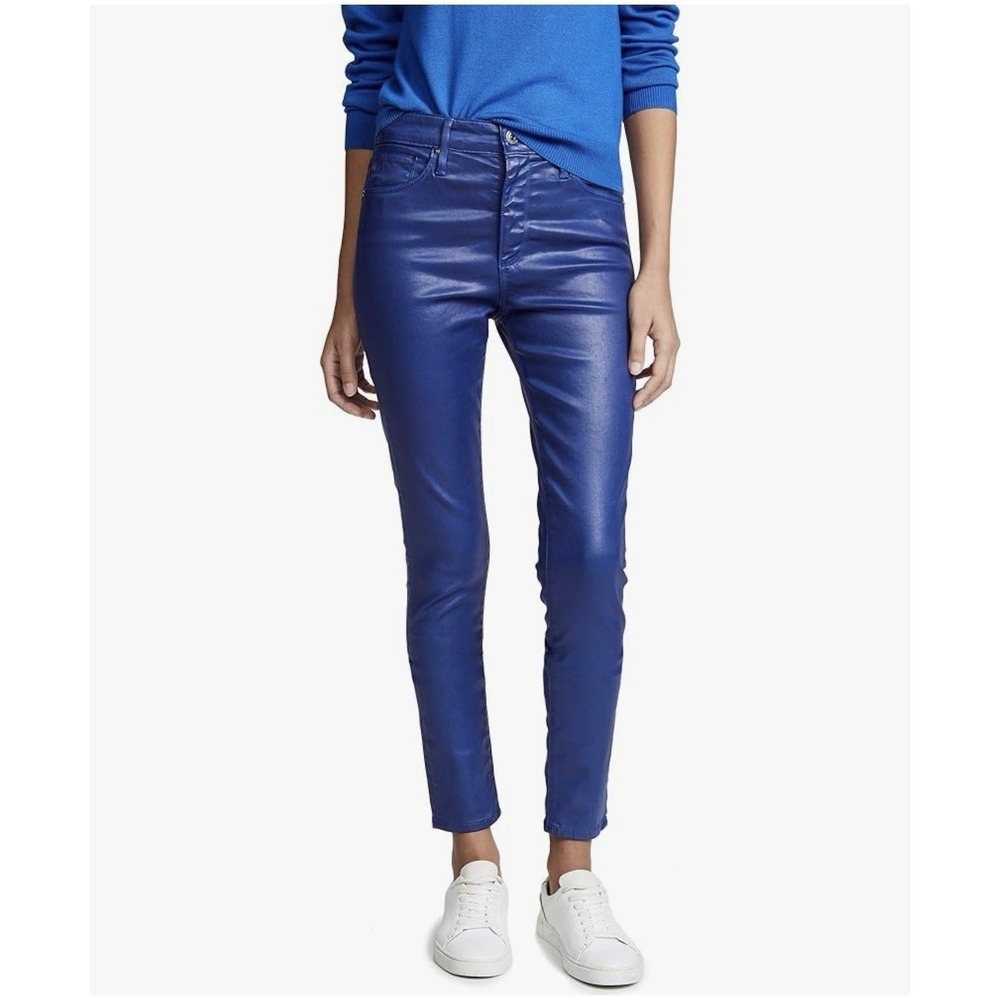 AG Jeans The Legging Ankle Super Skinny Wax Jeans Blue Denim Women's Size 27